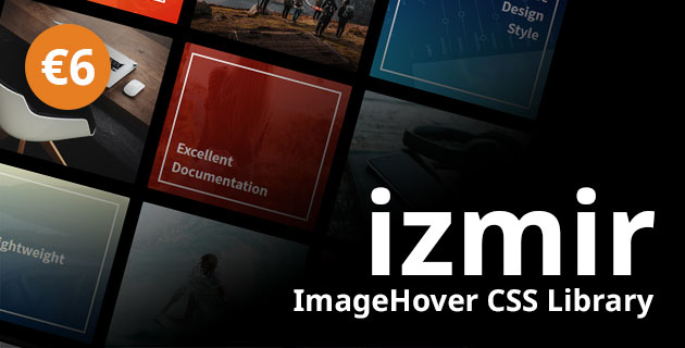 Izmir - ImageHover CSS Library